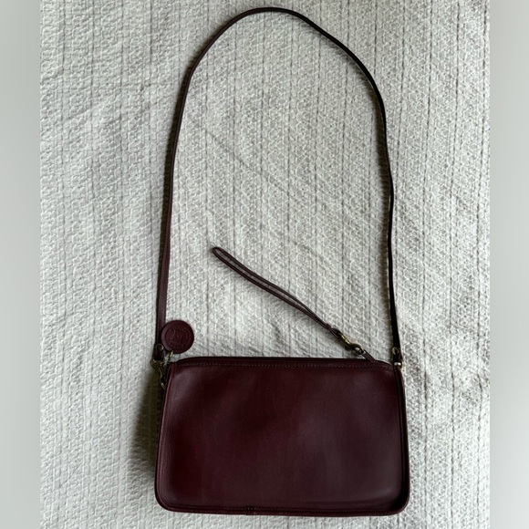 SOLD DONT BUY Vintage 70s 80s leather crossbody bag Kosta’s originals Small - Picture 6 of 16
